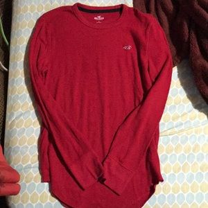 Hollister Curved Hem Long Sleeve